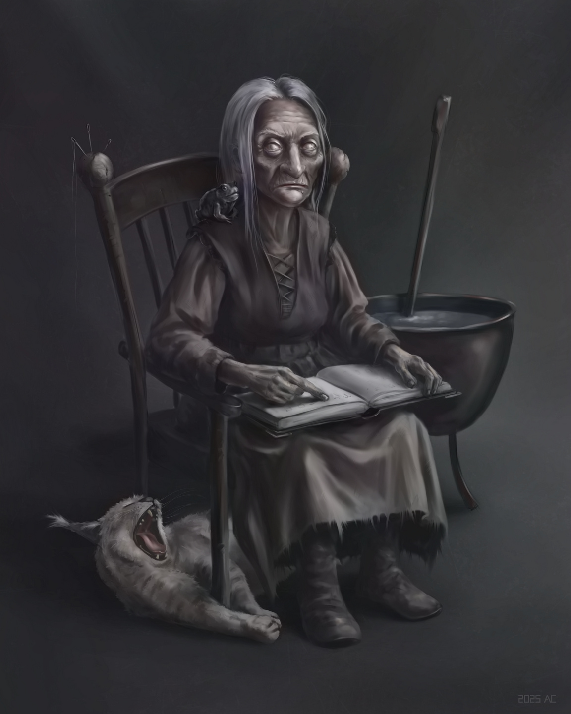 20250817 Старая слепая ведьма (спидпейнт 4.5ч).jpg