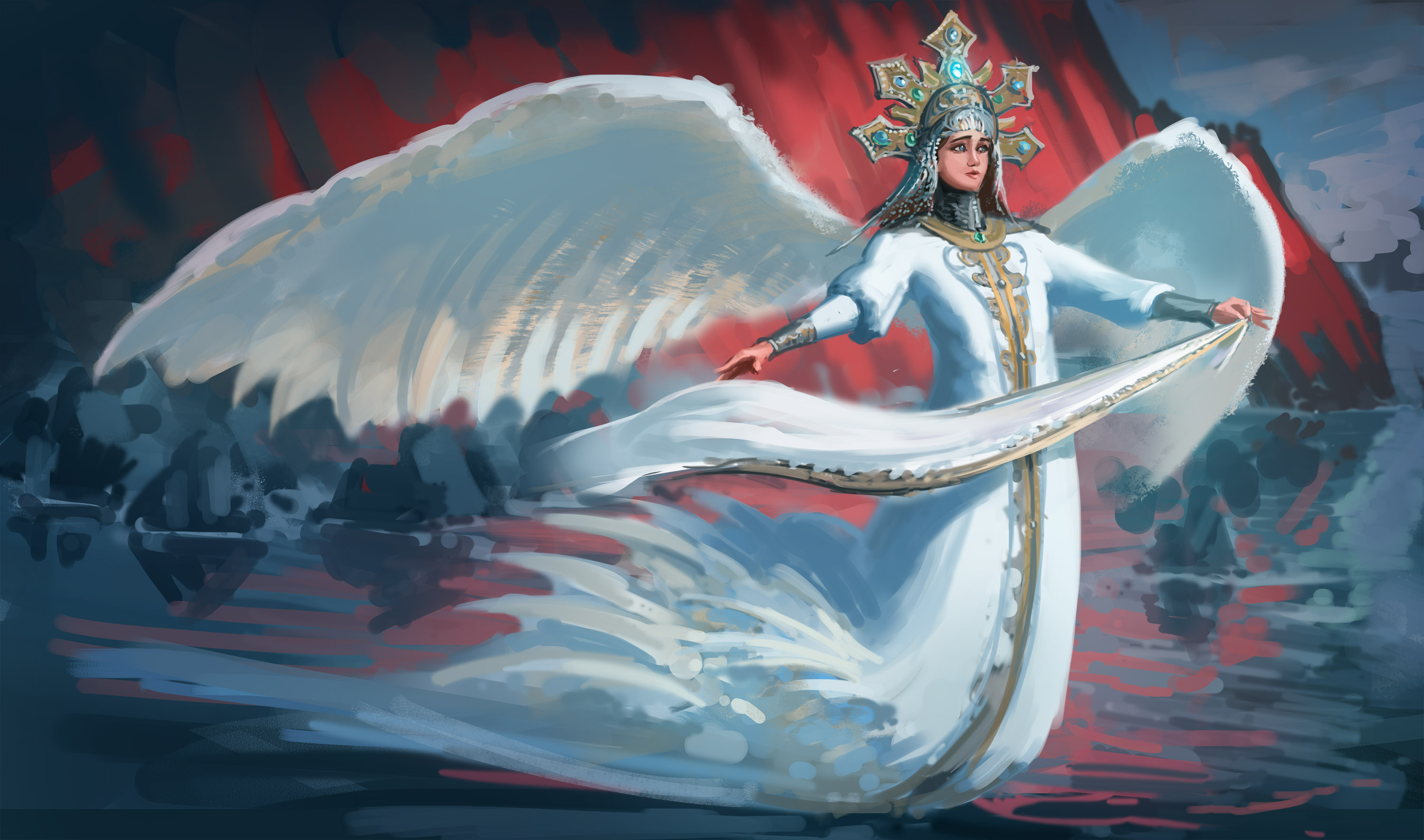 Царевна лебедь богиня