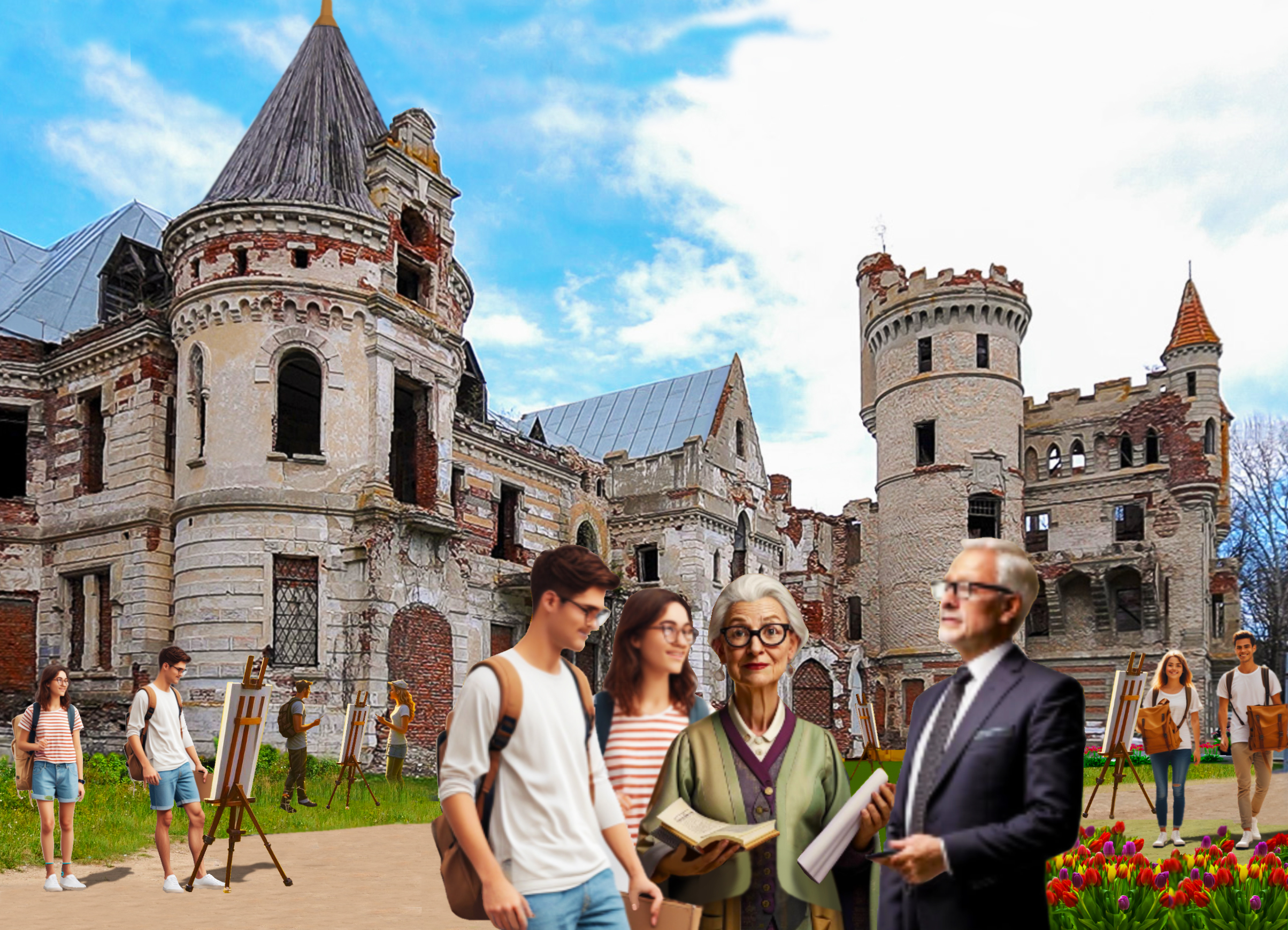 U razrushennogo Gruppa MARHI.jpg