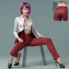 Test02beauty super agent kind  charming sexy trousers red realistic Milla Jovovich.png